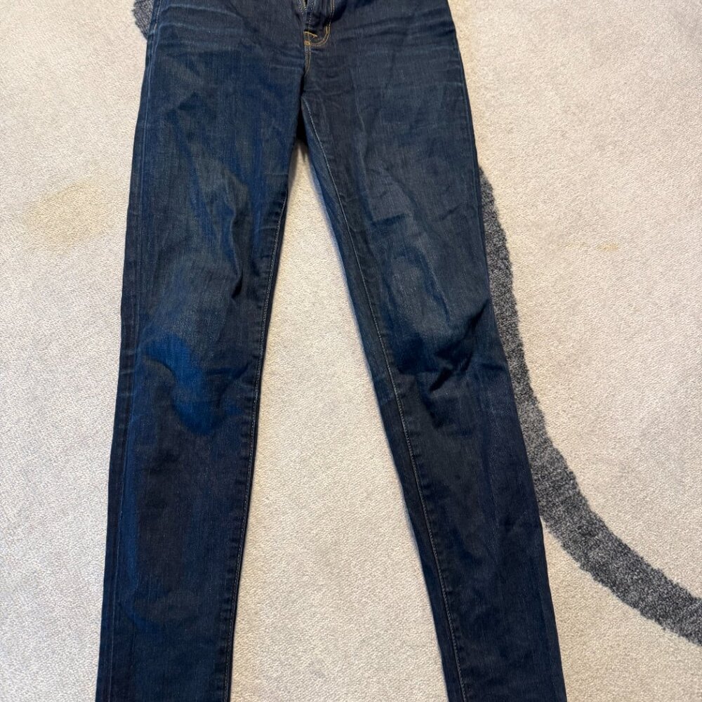 Paige Hoxton Ultra Skinny dark wash jeans